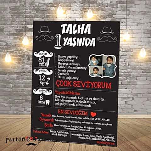 Bıyık Konsept Künye Panosu