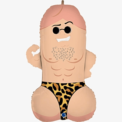 Bekarlığa Veda Parti Balonu Büyük Boy 90 cm Şekilli Folyo Balon