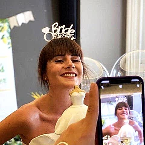 İsimli Gelin Tacı - Bride Taç