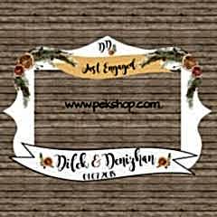 Portakal Çam Konsept Hatıra Fotoğraf Çerçevesi