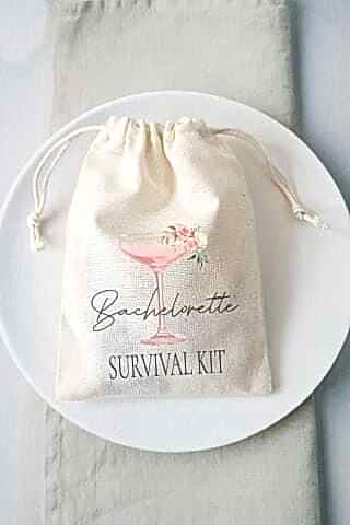Bachelorette Party  Survival Kit Hangover Kit Kesesi - 10 Adet