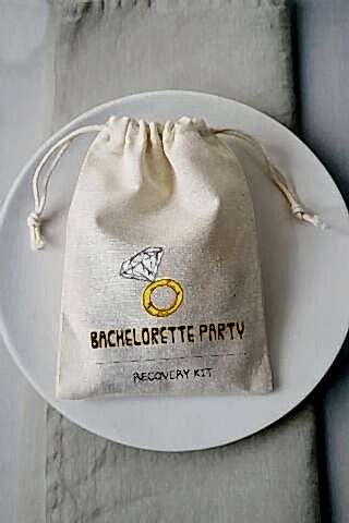 Bachelorette Party Recovery Kit Hangover Kit Kesesi - 10 Adet