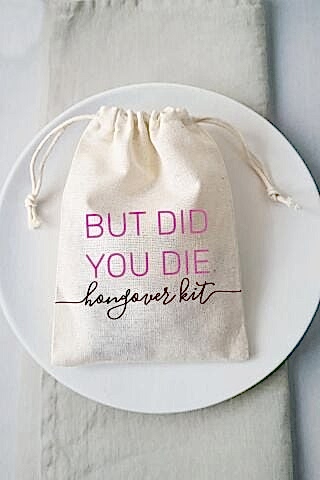 But Did You Die Hangover Kit Kesesi - 10 Adet