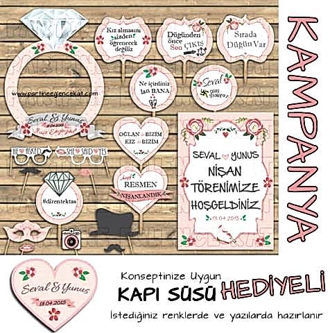 Somon Çiçek Konsept 3lü Kampanyalı Paket