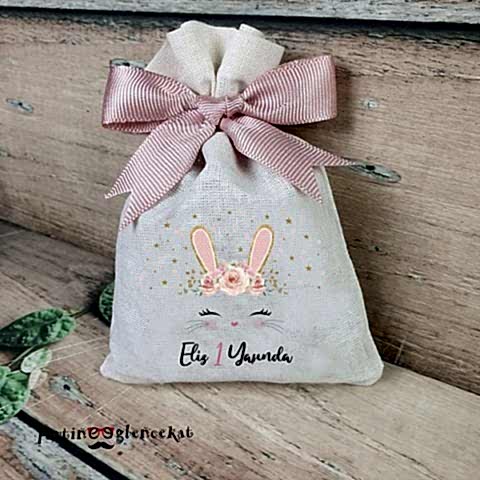 Tavşan Konseptli Lavanta Kesesi Hediyelik