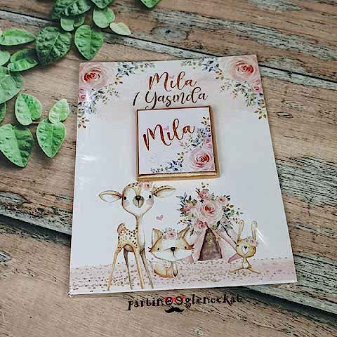 Wildone Girl Konsept Kartlı Çikolata Hediyelik