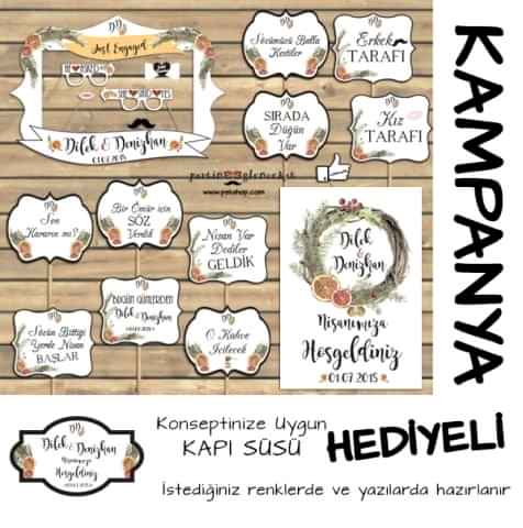 Portakal Çam Konsept 3lü Kampanyalı Paket