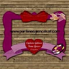 Kına Gecesi Hatıra Fotoğraf Çerçevesi - 1229