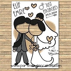 Cut Out Hatıra Fotoğraf Çerçevesi - 1227