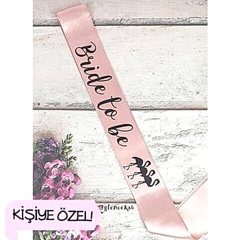 Somon Renk Kişiye Özel Baskılı Kuşak