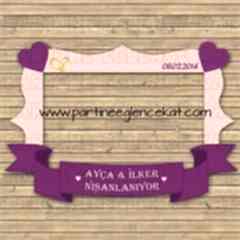 Nişan Hatıra Fotoğraf Çerçevesi - 1207