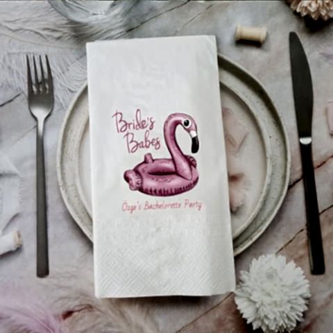 ''Brides Babes'' Bekarlığa Veda İsimli Peçete