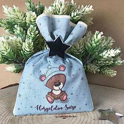 Ayıcık Yıldızlar Konseptli Lavanta Kesesi