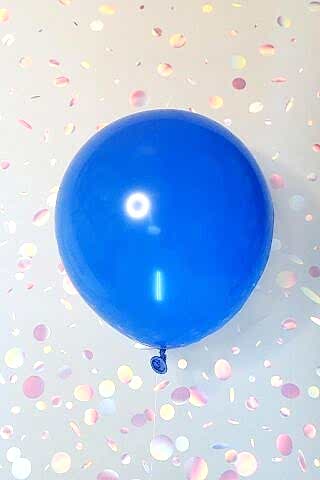 Mavi Balon 10 Adet - 12 inc 30 cm Parti Balonu