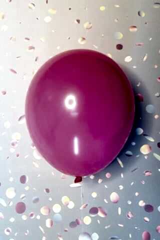 Fuşya Balon 10 Adet - 12 inc 30 cm Parti Balonu