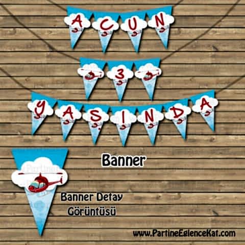 Helikopter Konsept Banner