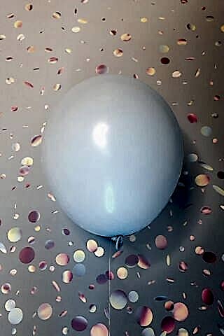 Makaron Mavi Balon 10 Adet - 12 inc 30 cm Parti Balonu