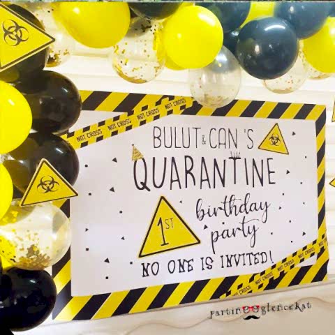 Karantina Konsept Afiş