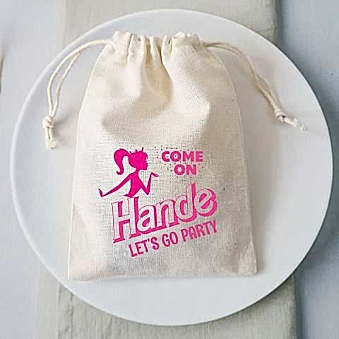 Barbie Konsept Bekarlığa Veda Hediye Kesesi