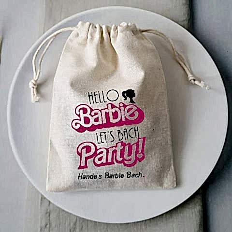 Barbie Konsept Bekarlığa Veda Hediye Kesesi