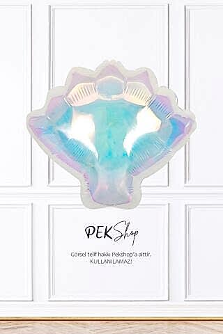 Hologram Midye Deniz Kabuğu Folyo Balon