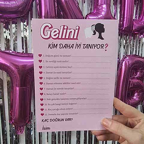 Barbie Konsept Gelini Kim Daha İyi Tanıyor? Oyun Kartı