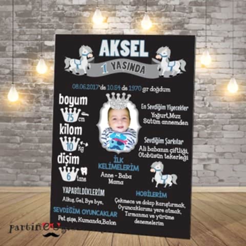 Kral Konsept Künye Panosu 70x100cm