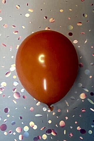 Karamel Balon 10 Adet - 12 inc 30 cm Parti Balonu