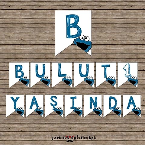 Kurabiye Canavarı Konsept Banner