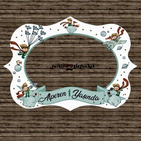 Little Prince Konsept Fotoğraf Çerçevesi