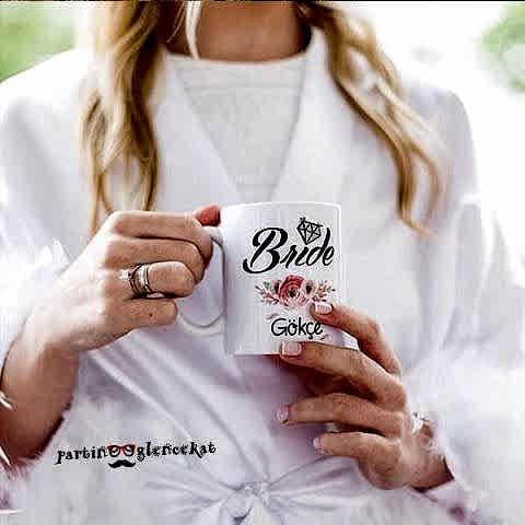 Bride Baskılı Kupa