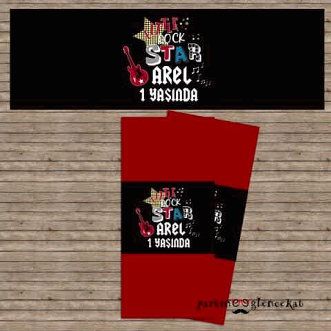 Little Rock Star Konsept Peçete Sargısı