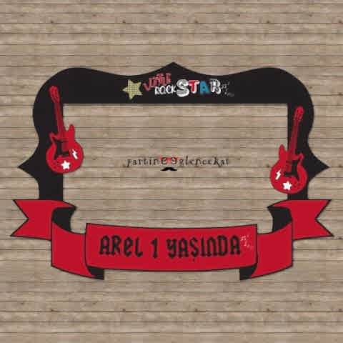 Little Rock Star Konsept Fotoğraf Çerçevesi