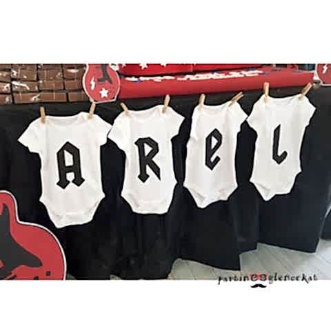 Little Rock Star Konsept İsimli Body Masa Süsü