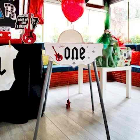 Little Rock Star Konsept Mama Sandalyesi Süsü