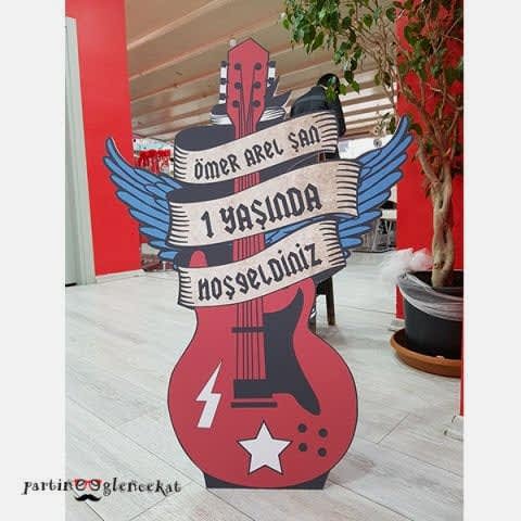 Little Rock Star Konsept Ayaklı Pano 70x100cm