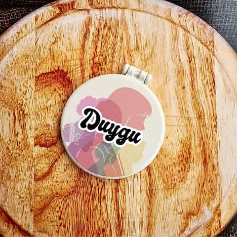 Tek Tek İsimli Renkli Kadınlar 8 Mart Hediyelik Ayna