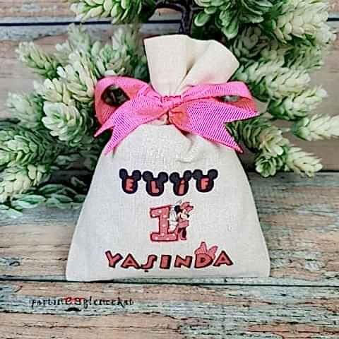 Minie Mouse Konsept Lavanta Kesesi