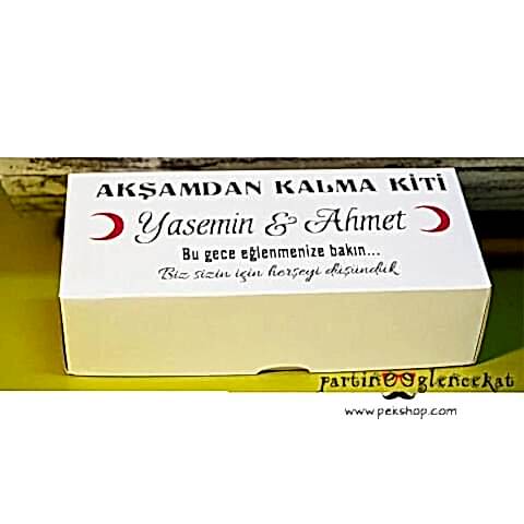İsim Yazılı Hangover Kit Kutusu