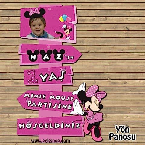 Yön Panosu - Minie Mouse Konsept