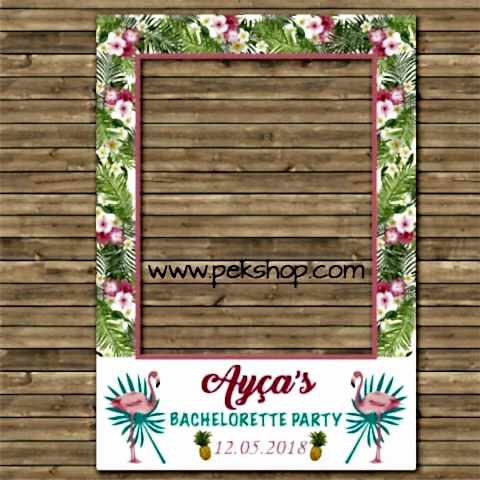 Flamingo Konsept Hatıra Fotoğraf Çerçevesi