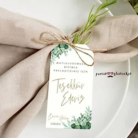 Soft Yapraklar Konsept Peçetelik