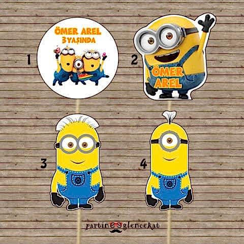 Minions Konsept Kürdan Süsü