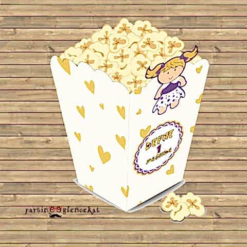 Oyuncak Bebek Konsept Popcorn Kutusu