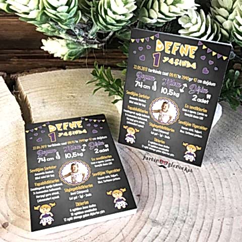 Oyuncak Bebek Konsept Künye Magnet Hediyelik