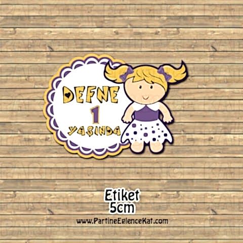 Oyuncak Bebek Konsept 35 Adet 5cm Etiket