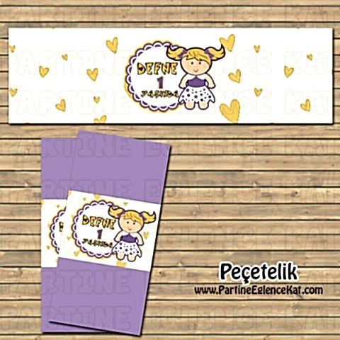 Peçete Sargısı - Oyuncak Bebek Konsept