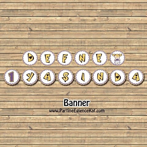 Oyuncak Bebek Konsept Banner