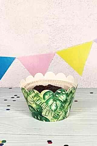 Safari Konsepti Cupcake Sargısı 10'lu Safari Konsept Doğum Günü