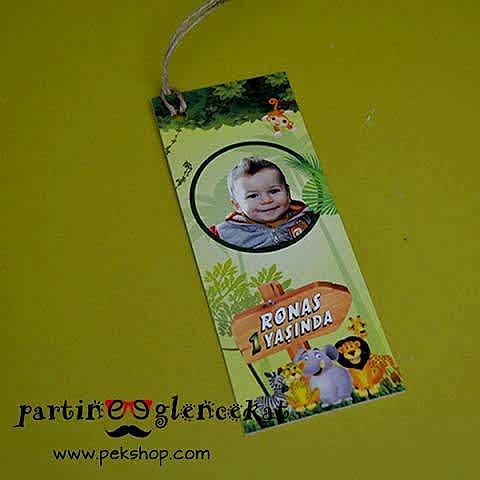 Safari Konsept Hediyelik Kitap Ayracı